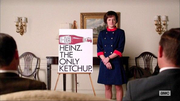 Peggy Olsen Pitches Heinz Ketchup