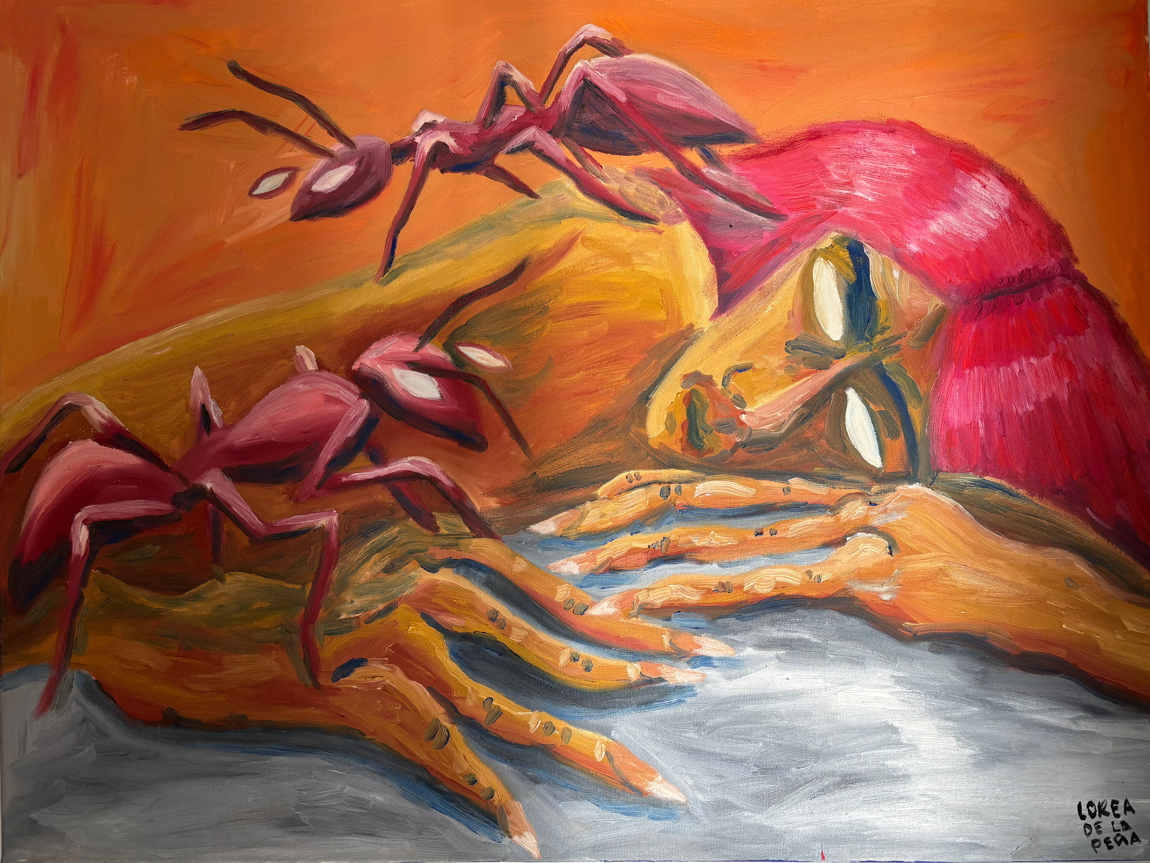 FUI UNA COLINA // Óleo