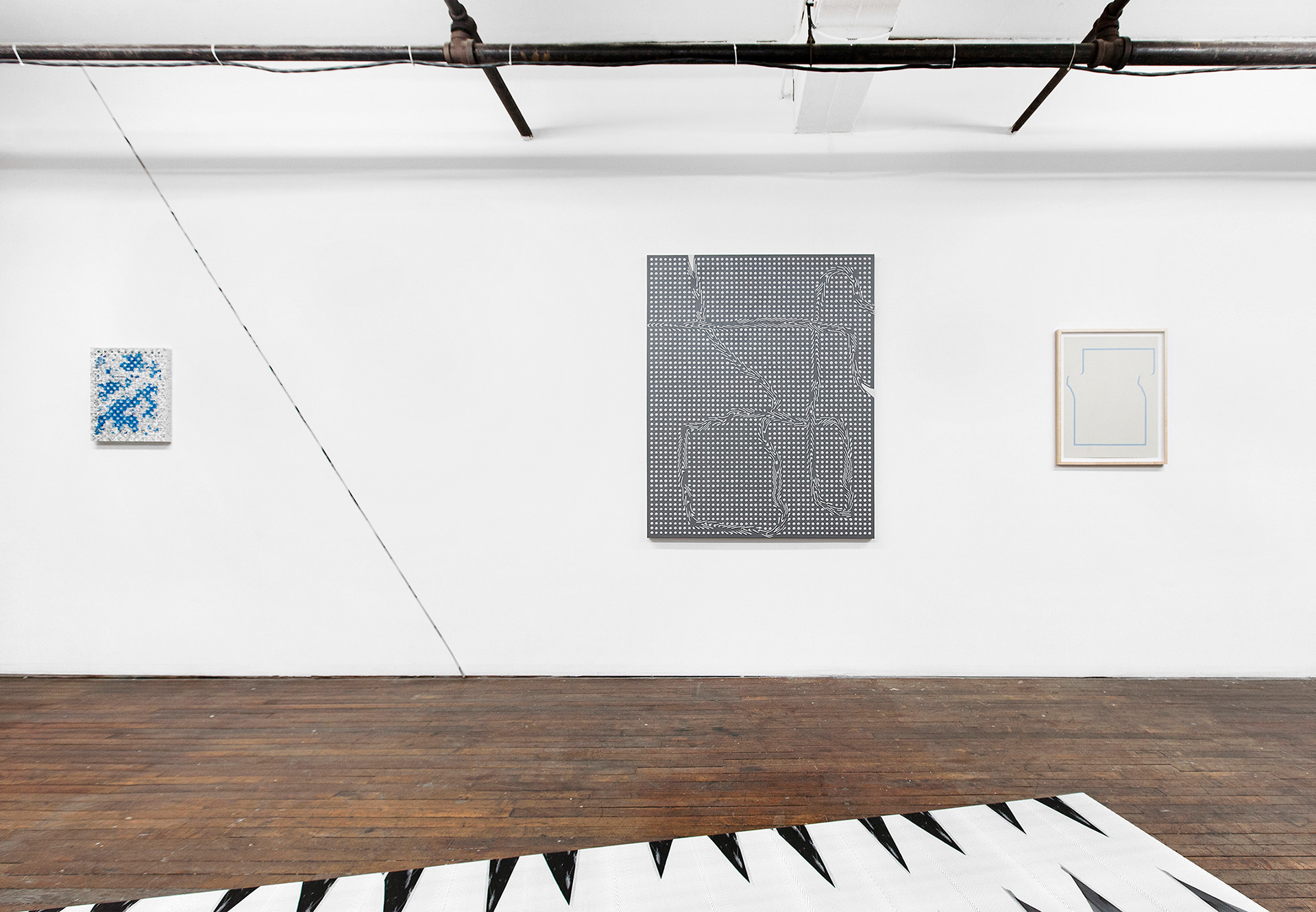 Artist Joseph Parra, exhibition 3x3