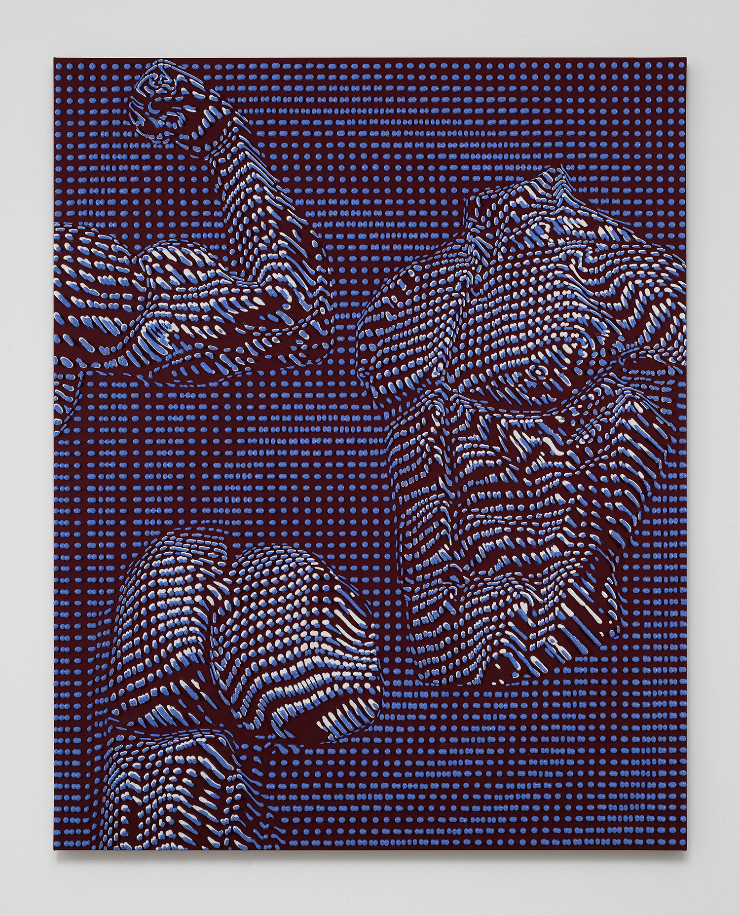 Artist Joseph Parra, painting titled Entranced