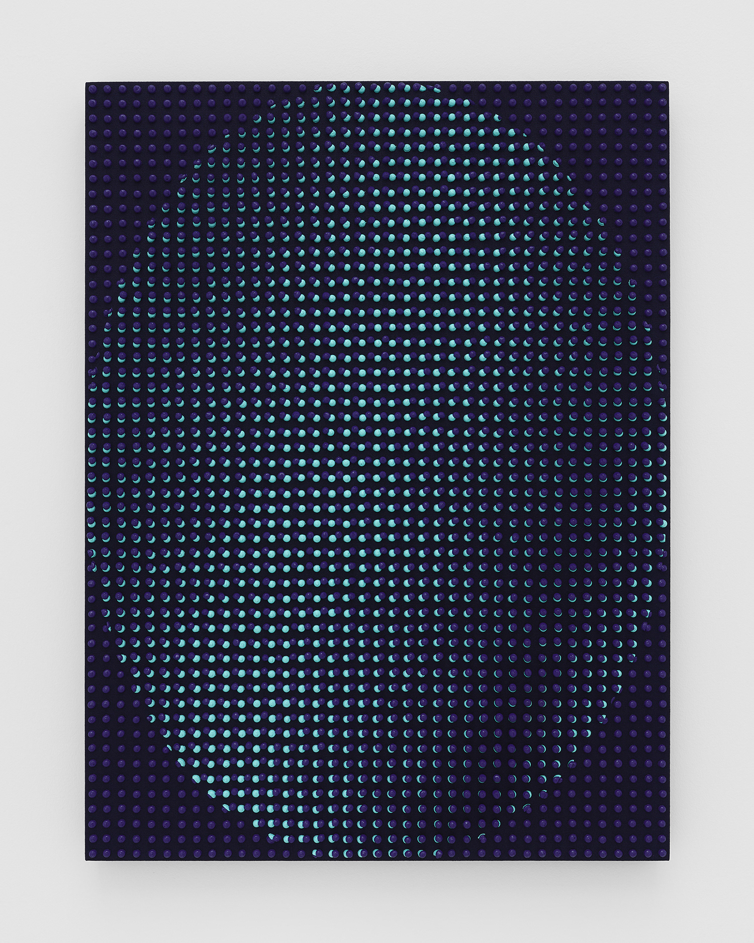 Artist Joseph Parra, painting titled Untitled Mirage