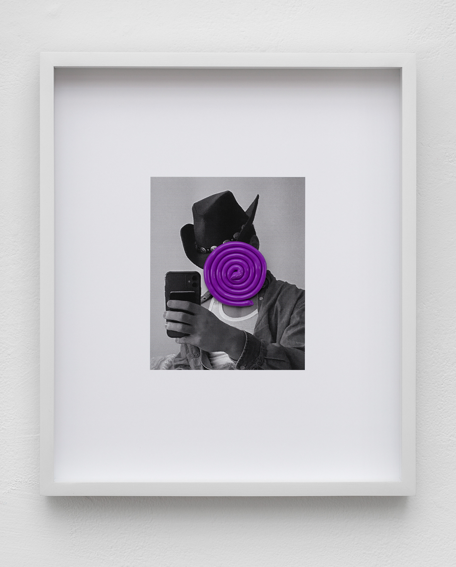 Artist Joseph Parra, painting titled Grip II