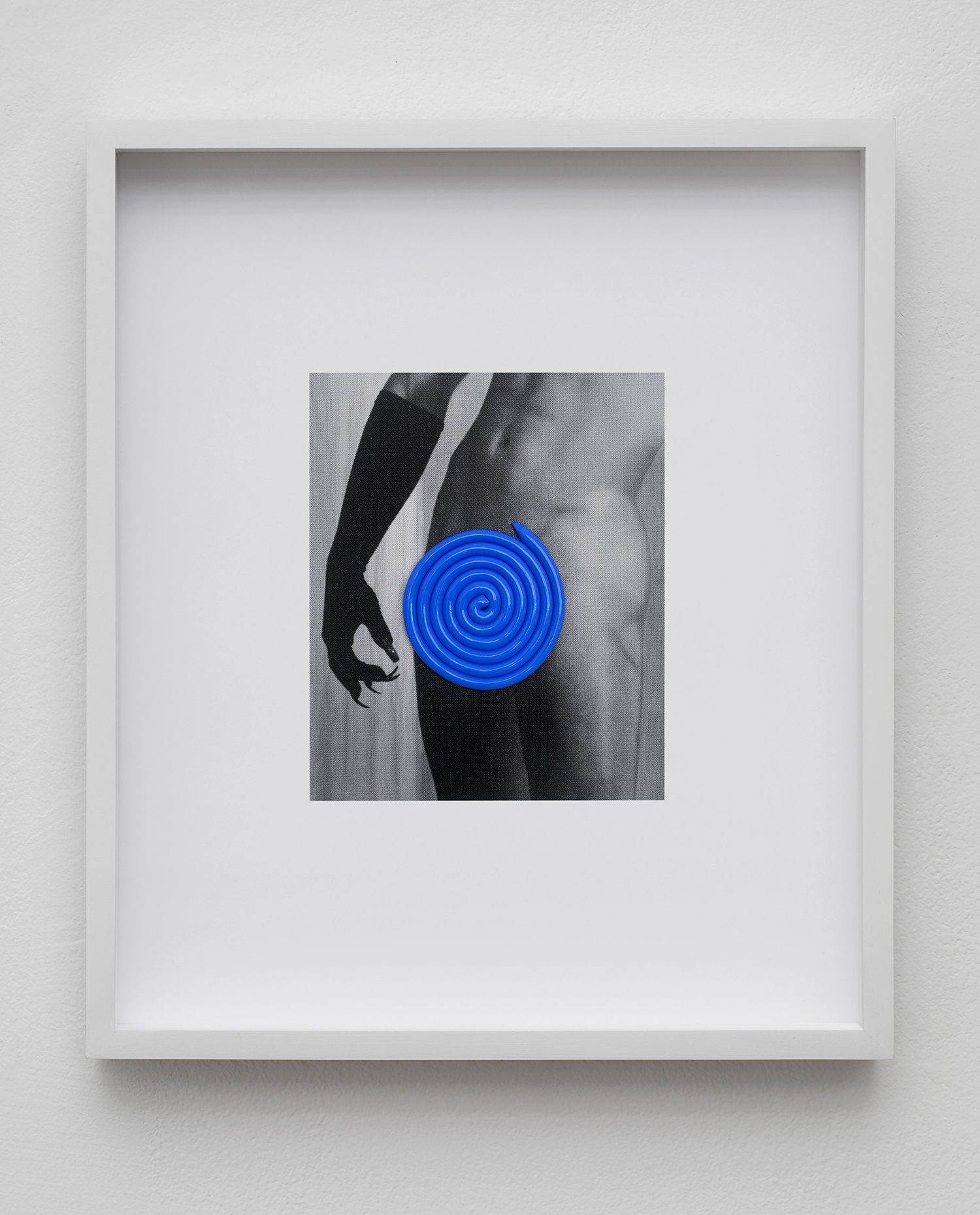 Artist Joseph Parra, painting titled Grip I