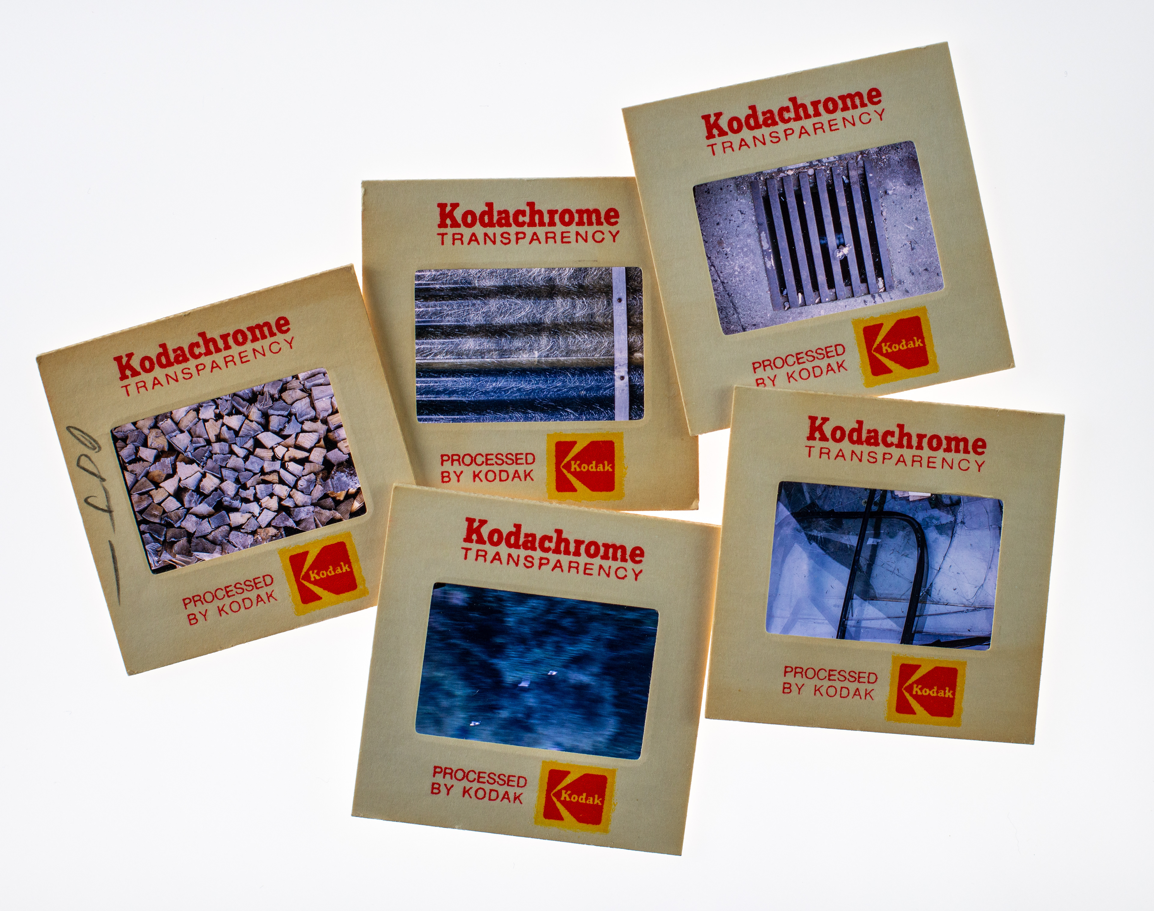 Kodachrome gerahmte Kleinbild Dias