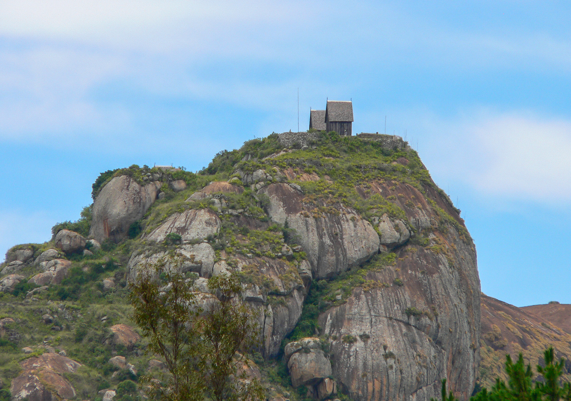 Alter Königssitz in Antongona