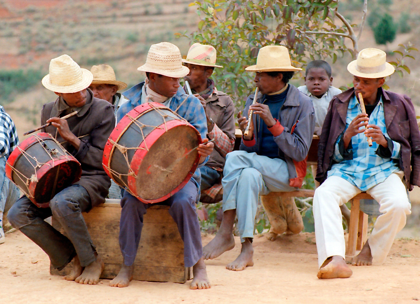 Dorffest im Hochland bei Ambatolampy