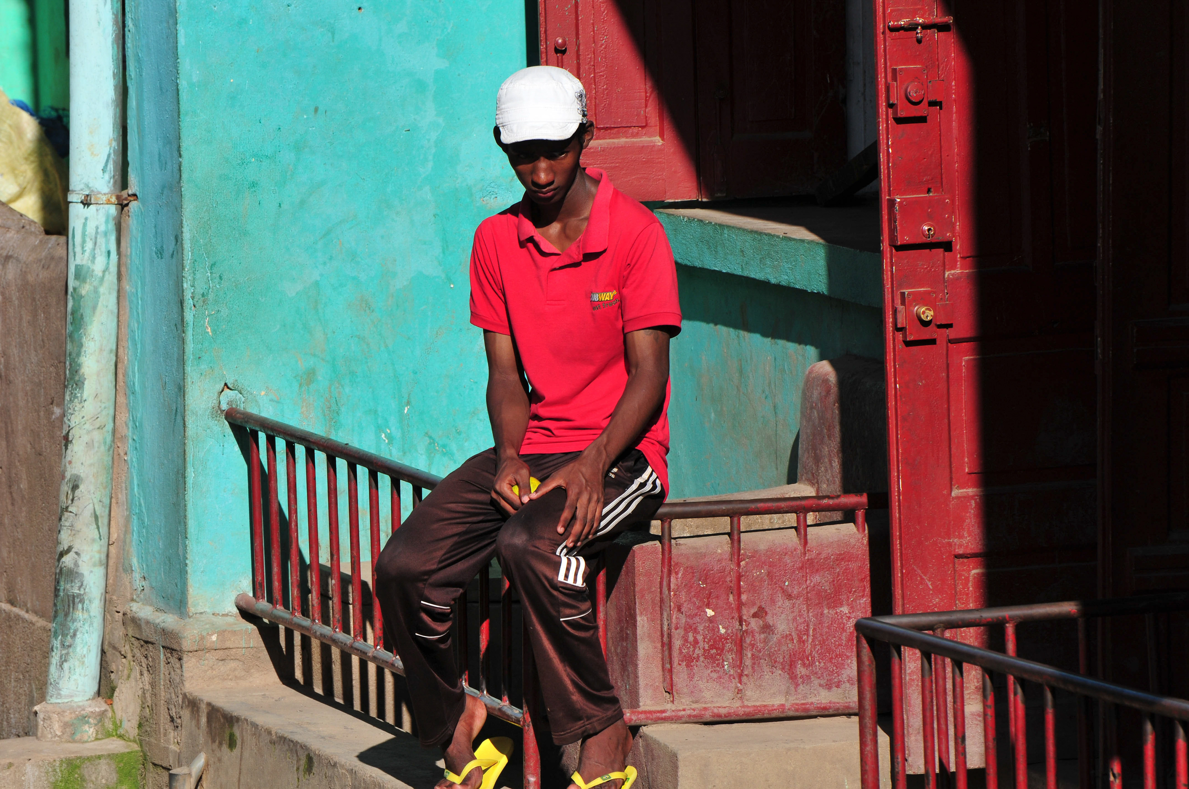 Straßenszene in Antananarivo