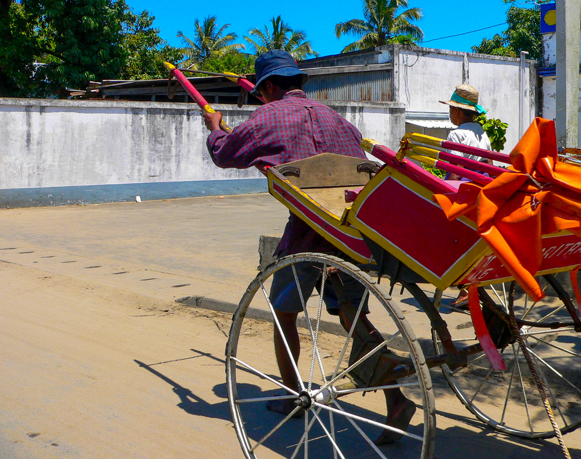 Pousse Pousse, Rikscha in Tamatave