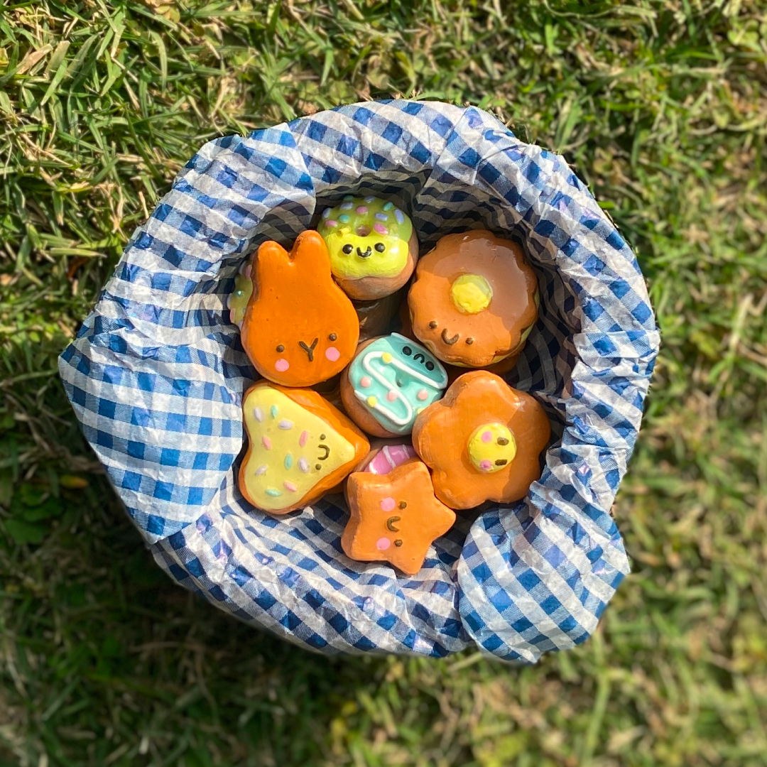 Handmade Polymer Clay Cookies