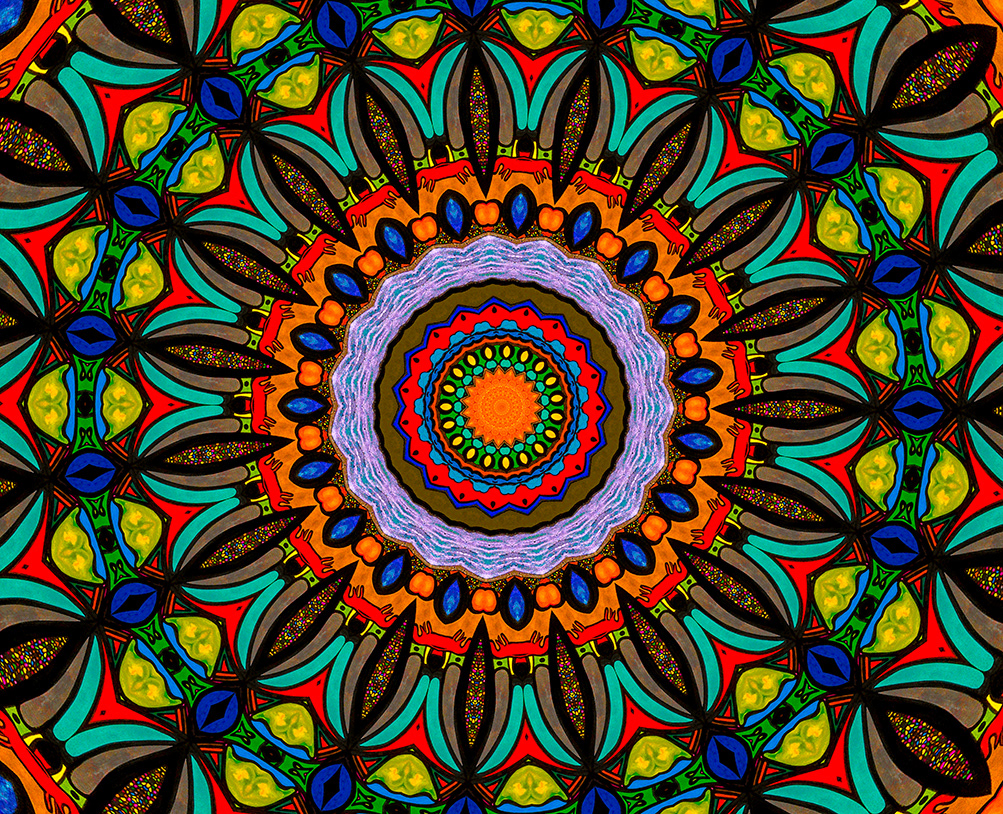 Digitally Modified Original Abstract Painting By Peter Smolenski