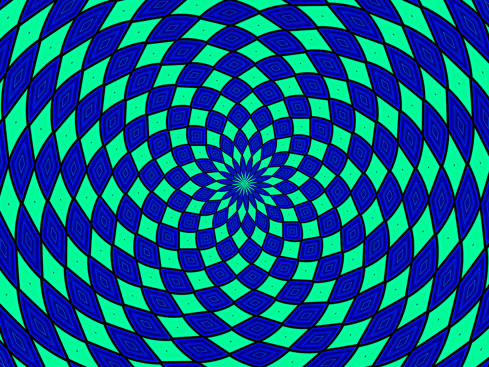Digitally Modified Original Abstract Painting By Peter Smolenski
