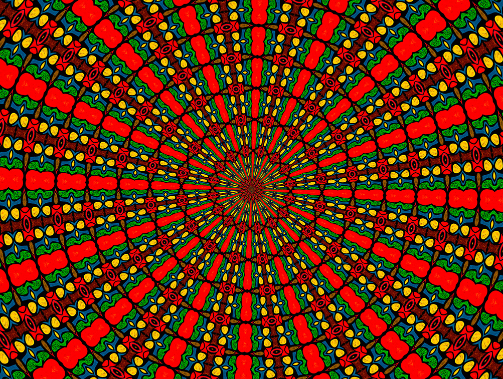 Digitally Modified Original Abstract Painting By Peter Smolenski
