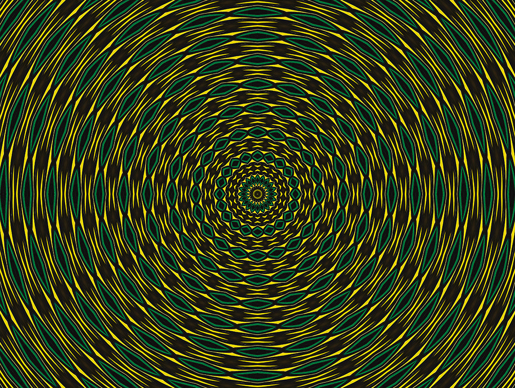 Digitally Modified Original Abstract Painting By Peter Smolenski