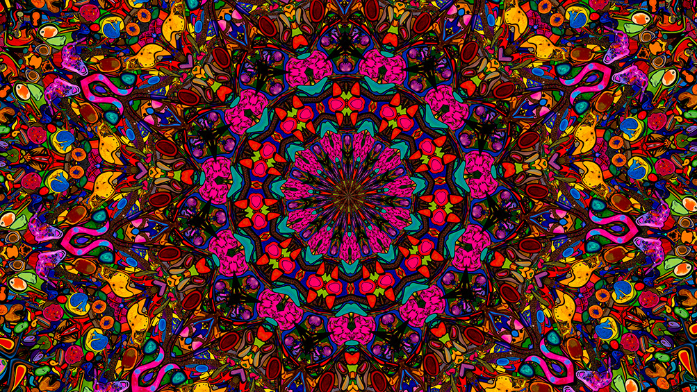 Digitally Modified Original Abstract Painting By Peter Smolenski