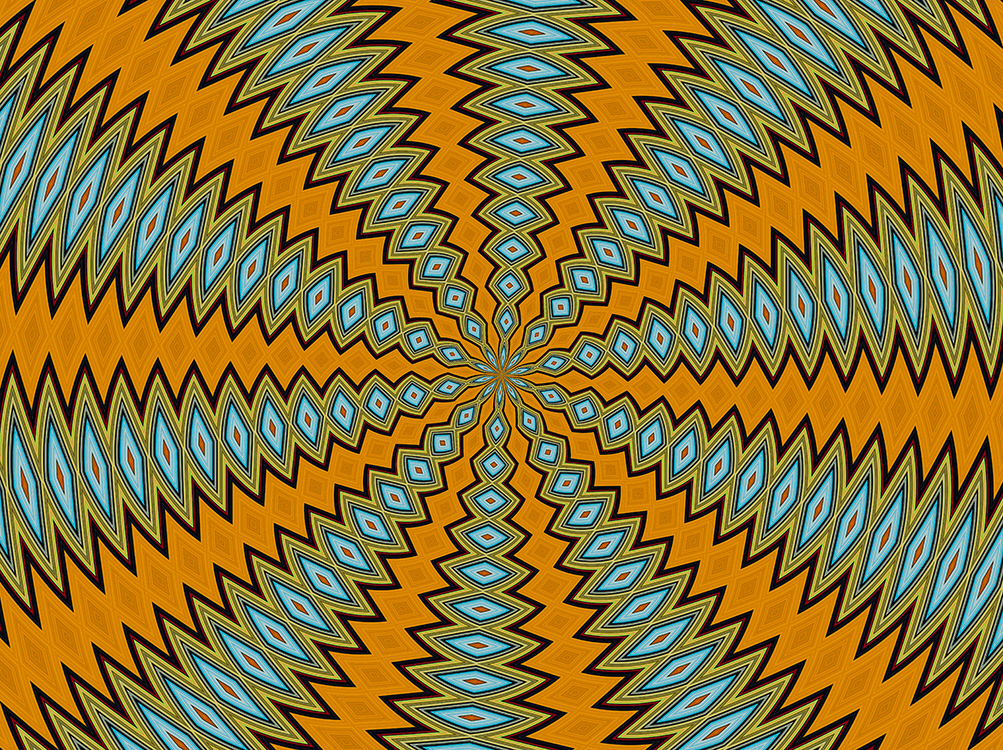Digitally Modified Original Abstract Painting By Peter Smolenski