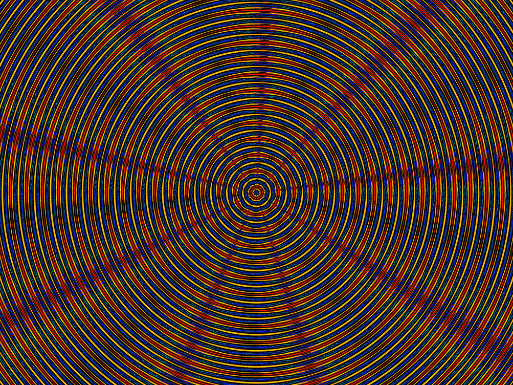 Digitally Modified Original Abstract Painting By Peter Smolenski