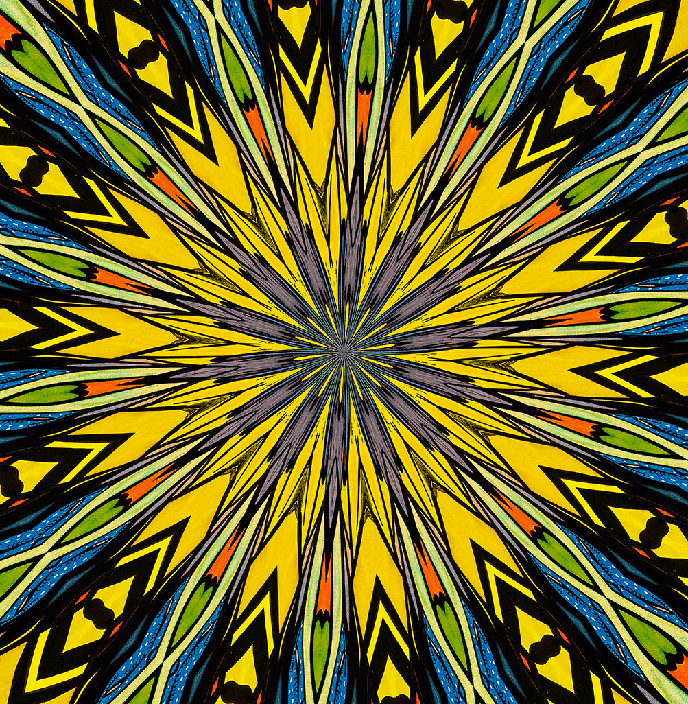 Digitally Modified Original Abstract Painting By Peter Smolenski