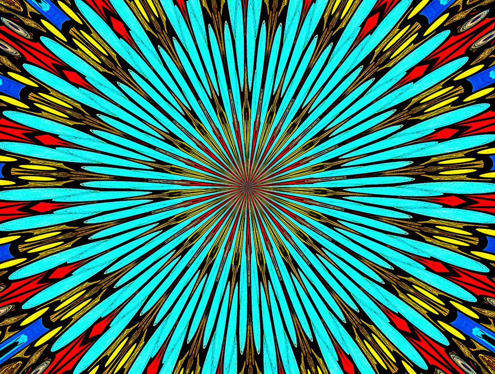 Digitally Modified Original Abstract Painting By Peter Smolenski