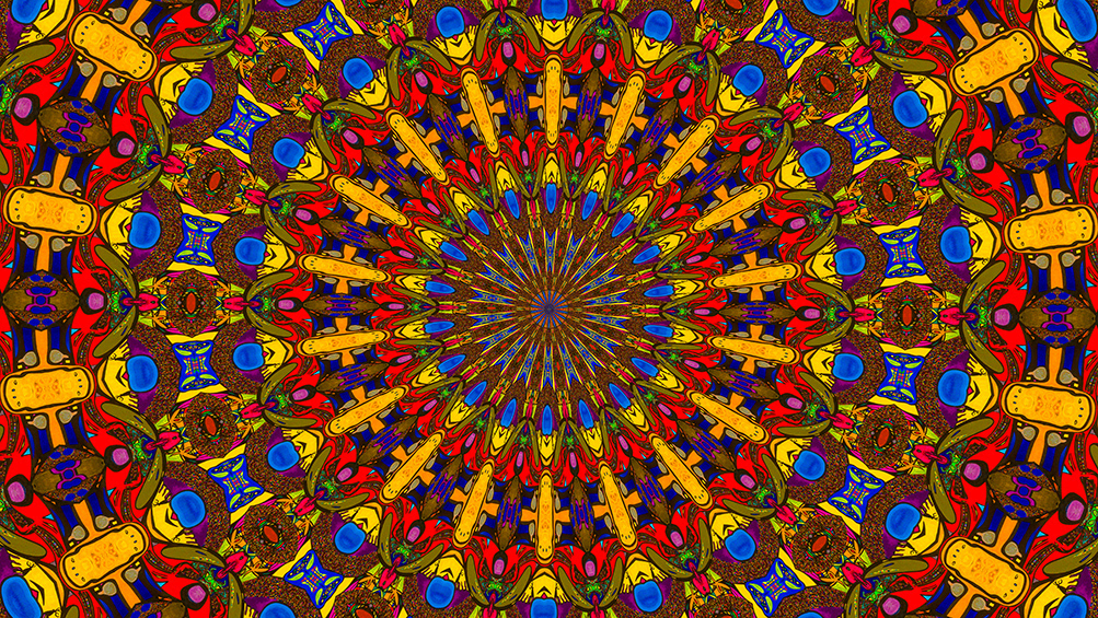 Digitally Modified Original Abstract Painting By Peter Smolenski