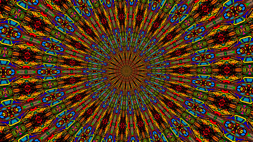 Digitally Modified Original Abstract Painting By Peter Smolenski