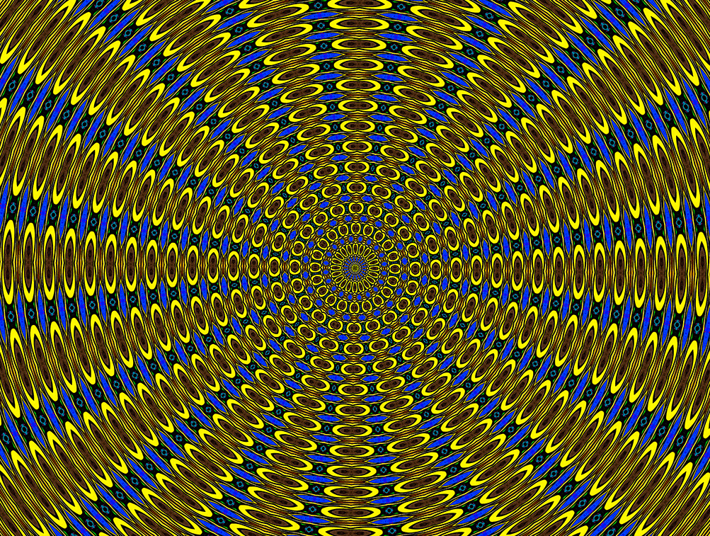 Digitally Modified Original Abstract Painting By Peter Smolenski
