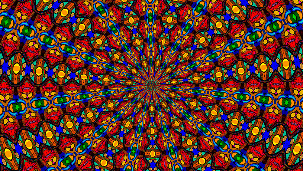 Digitally Modified Original Abstract Painting By Peter Smolenski