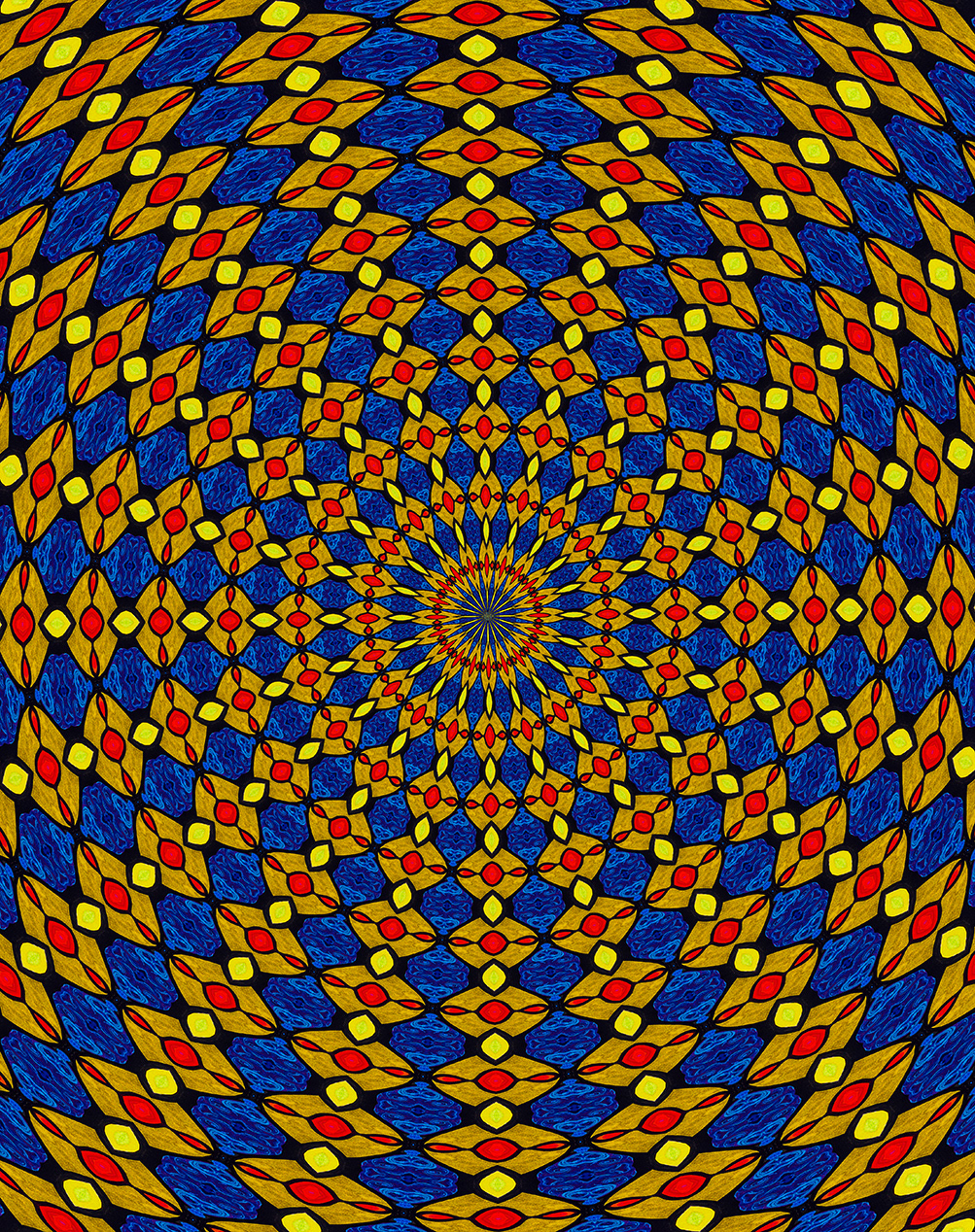 Digitally Modified Original Abstract Painting By Peter Smolenski