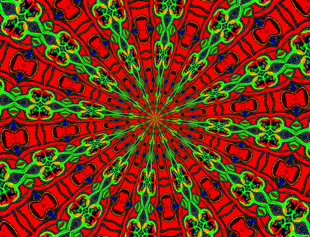 Digitally Modified Original Abstract Painting By Peter Smolenski