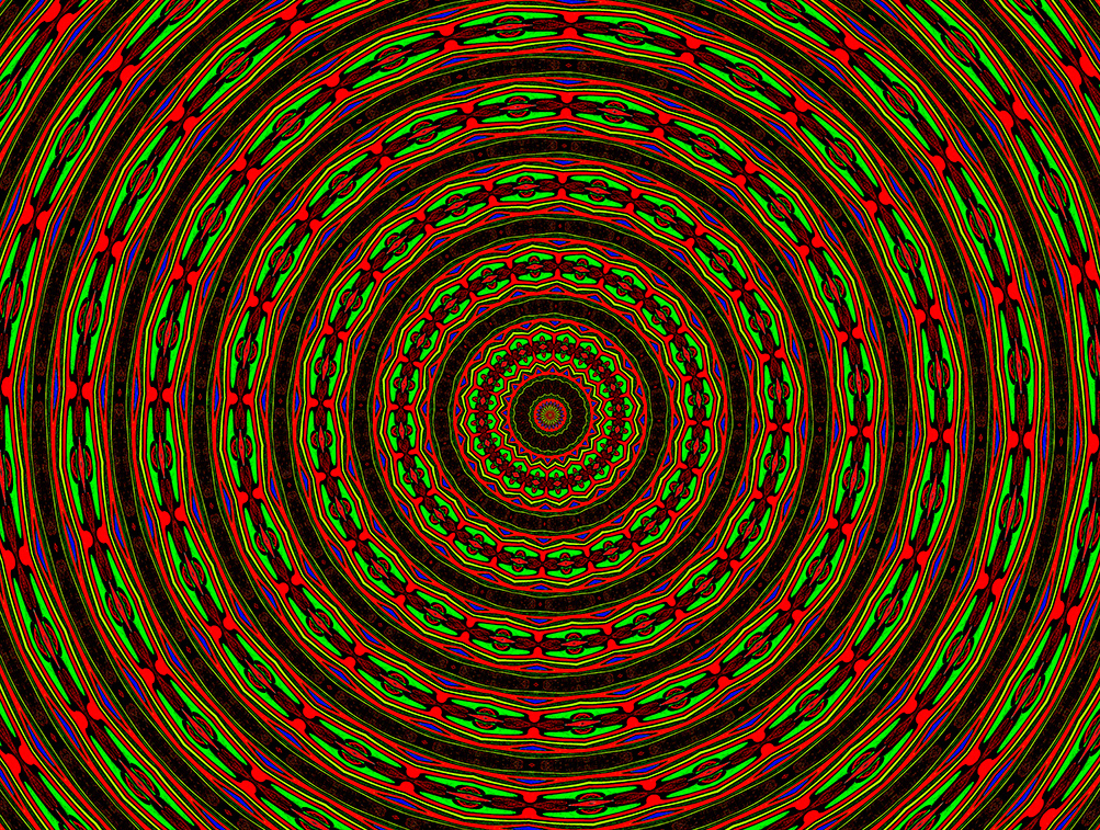 Digitally Modified Original Abstract Painting By Peter Smolenski