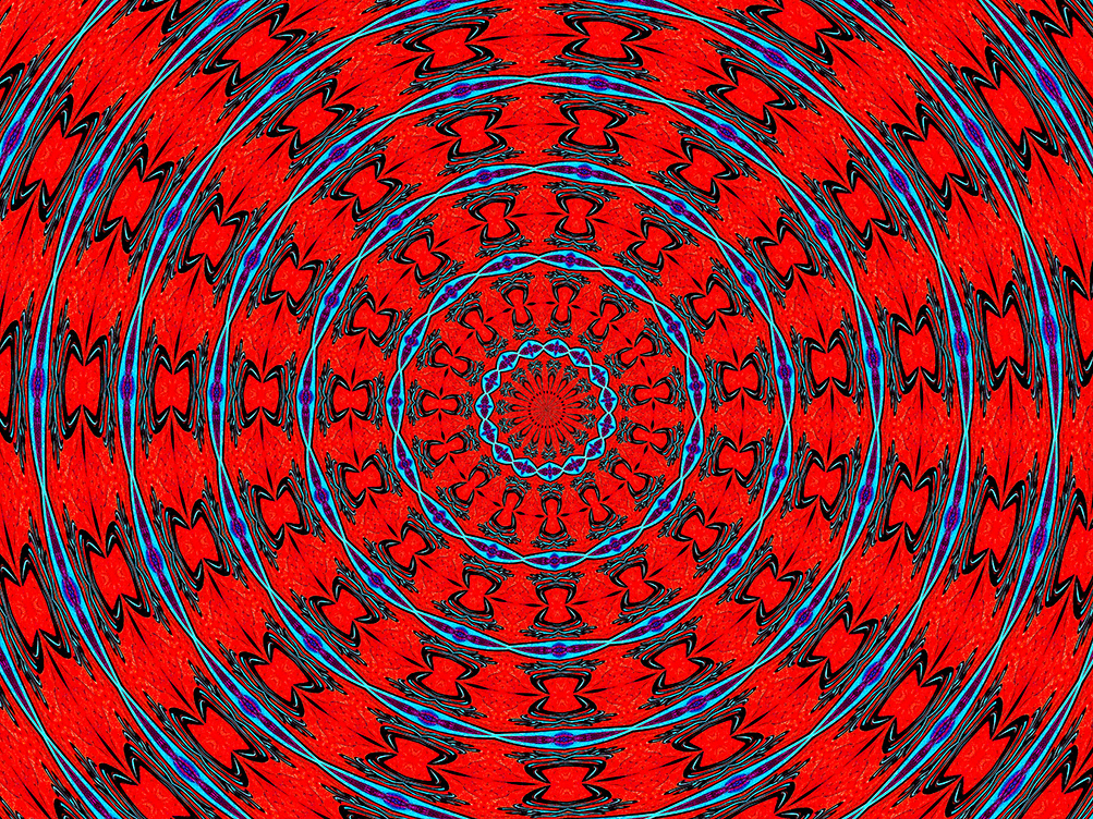 Digitally Modified Original Abstract Painting By Peter Smolenski