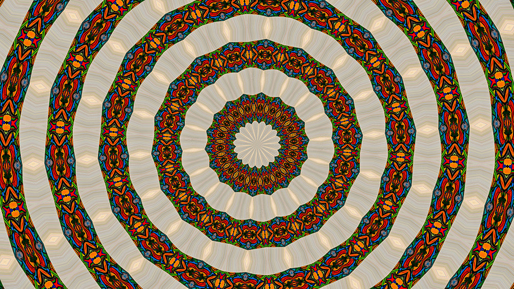 Digitally Modified Original Abstract Painting By Peter Smolenski