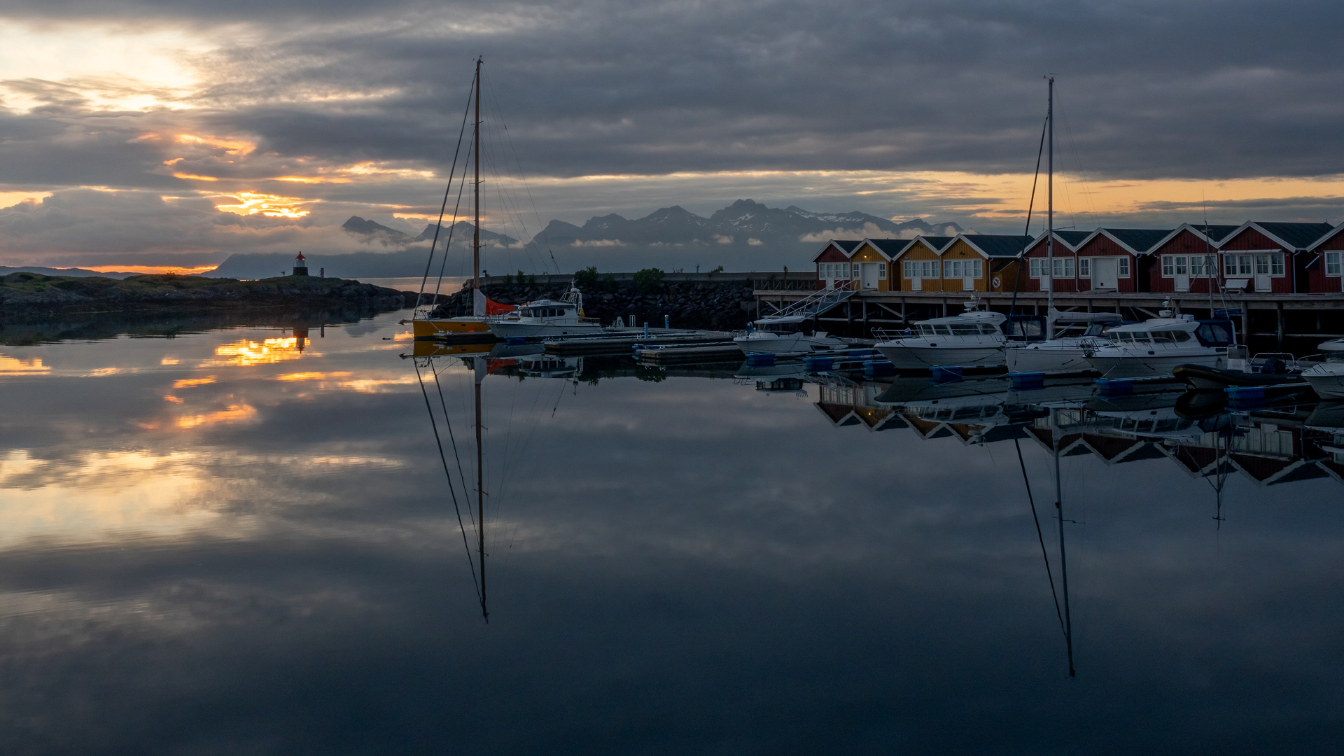 Midnight Sun in Kjerringøy
