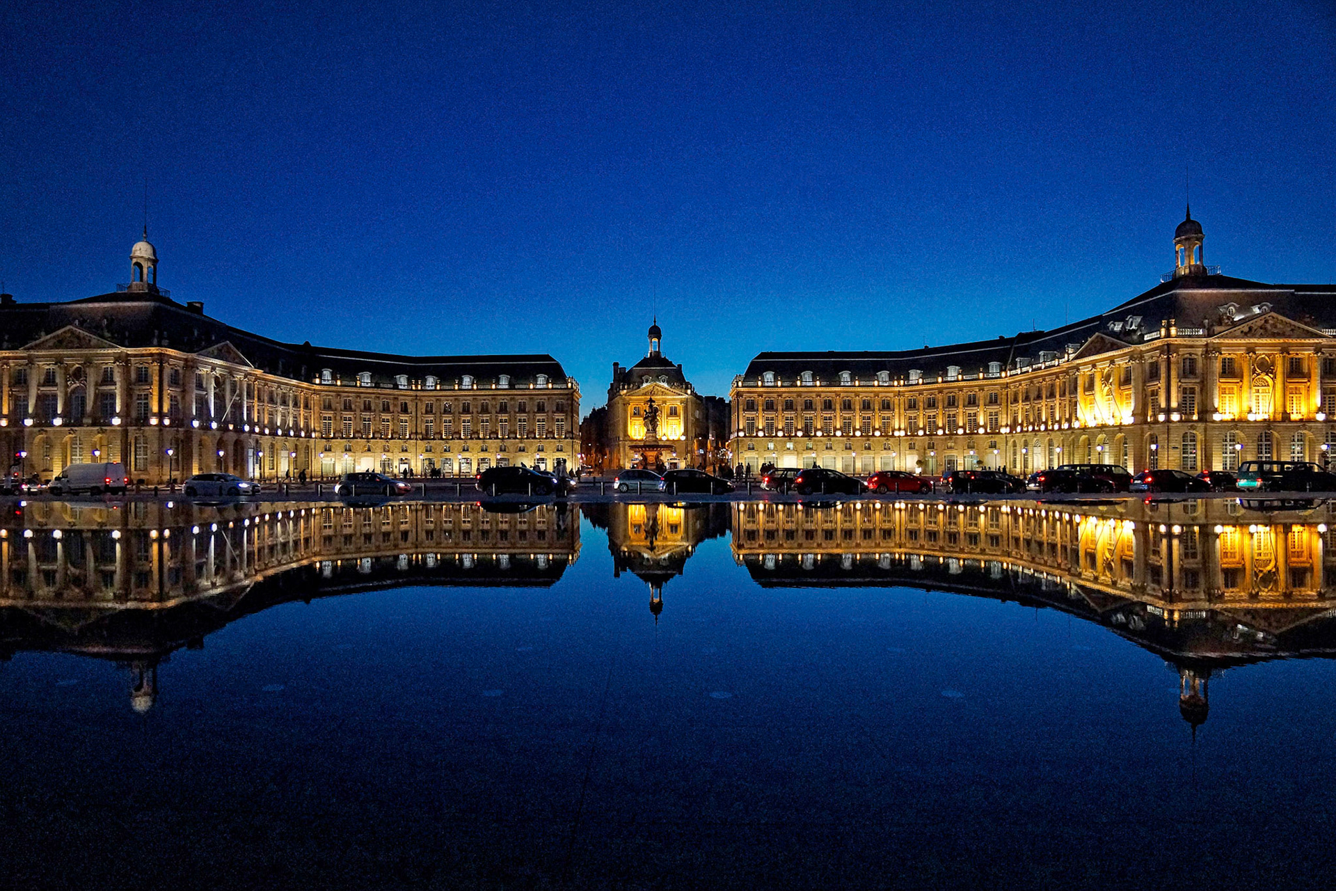 Place de la Bourse in Bordeaux, France