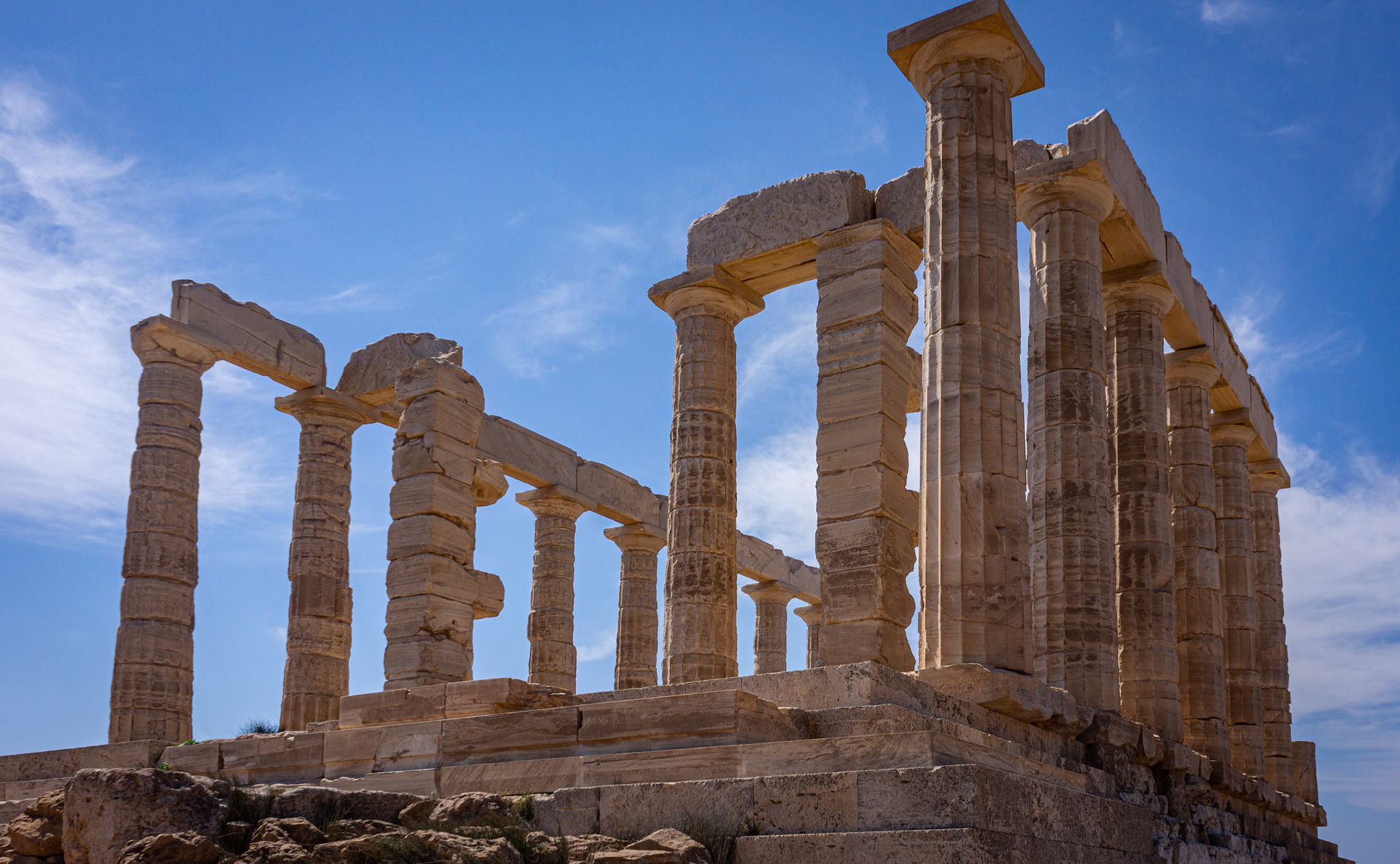 Temple of Poseidon, Sounion, Greece