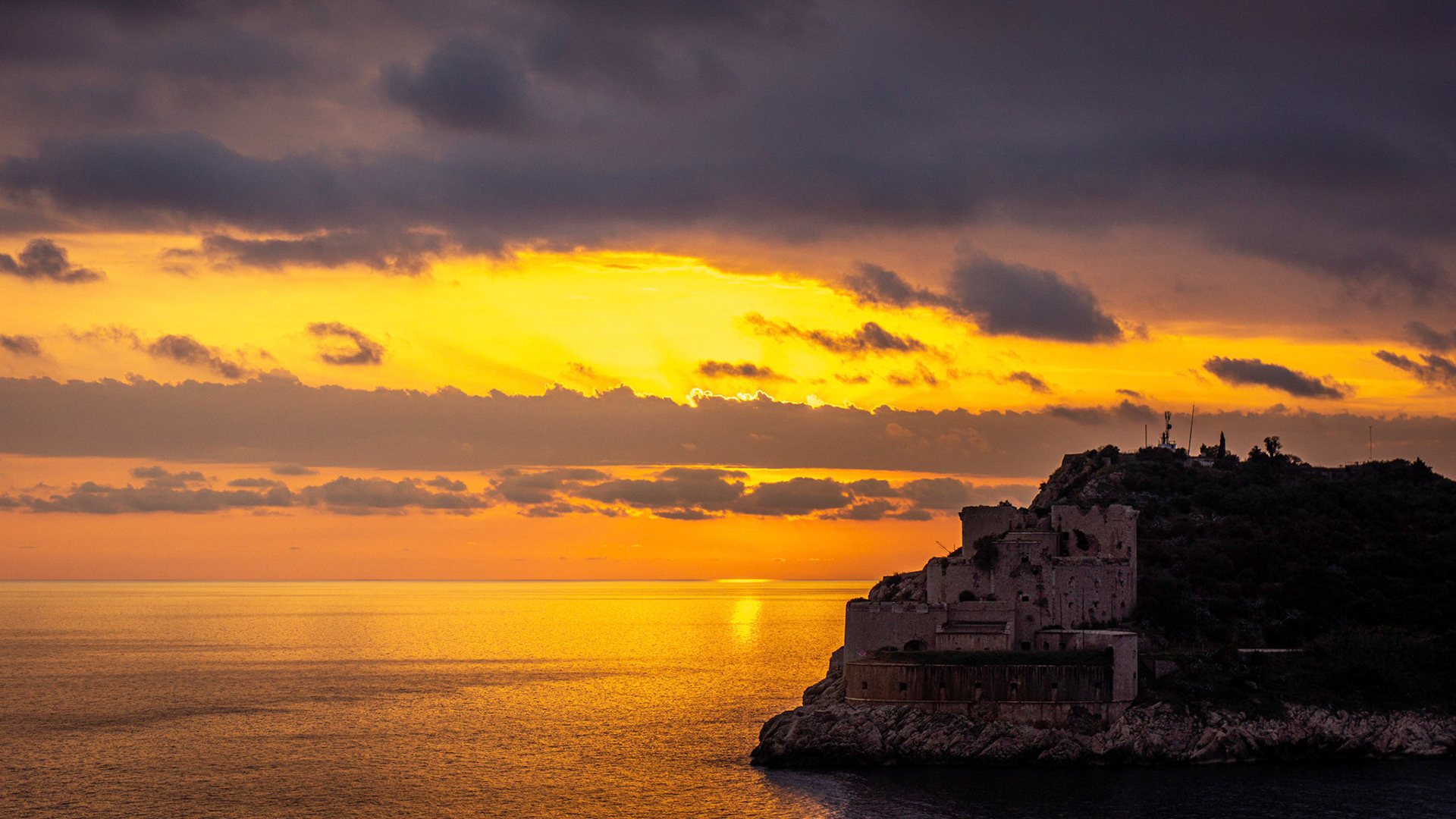 Sunset from Kotor, Montenegro