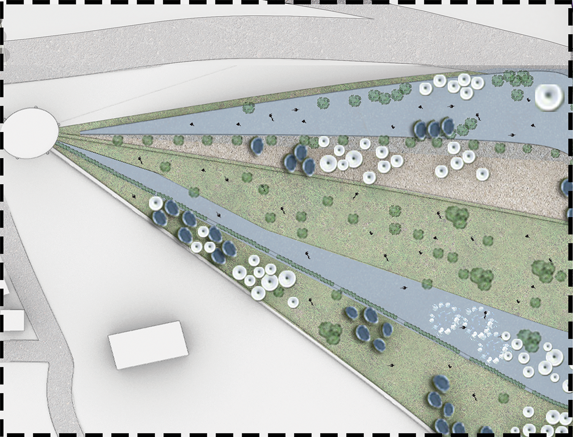 Site Plan: WaterPark | Scale: 1/16" = 1"