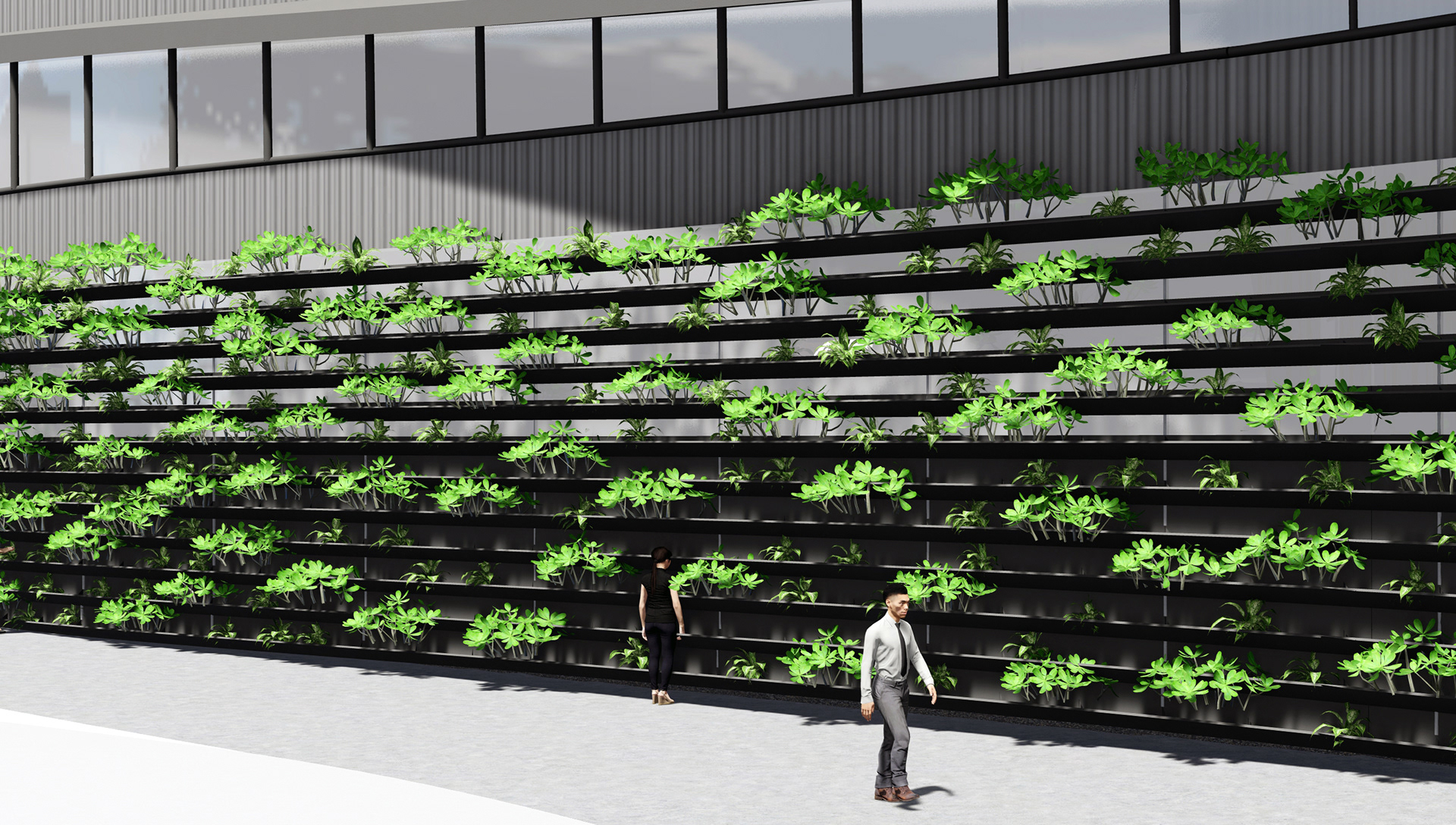 HYDROPONIC FACADE