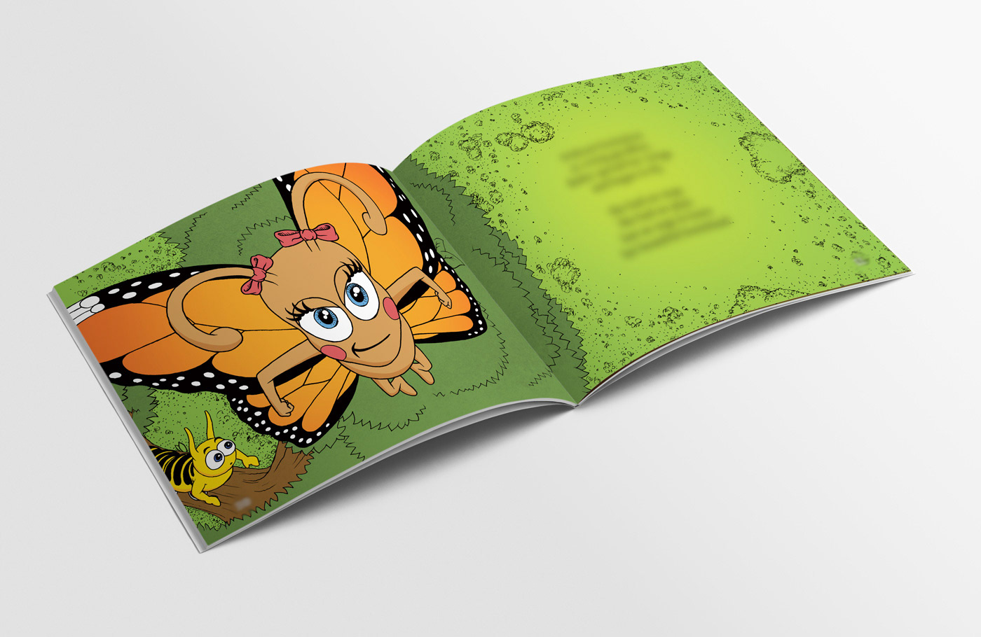 Full spread feature