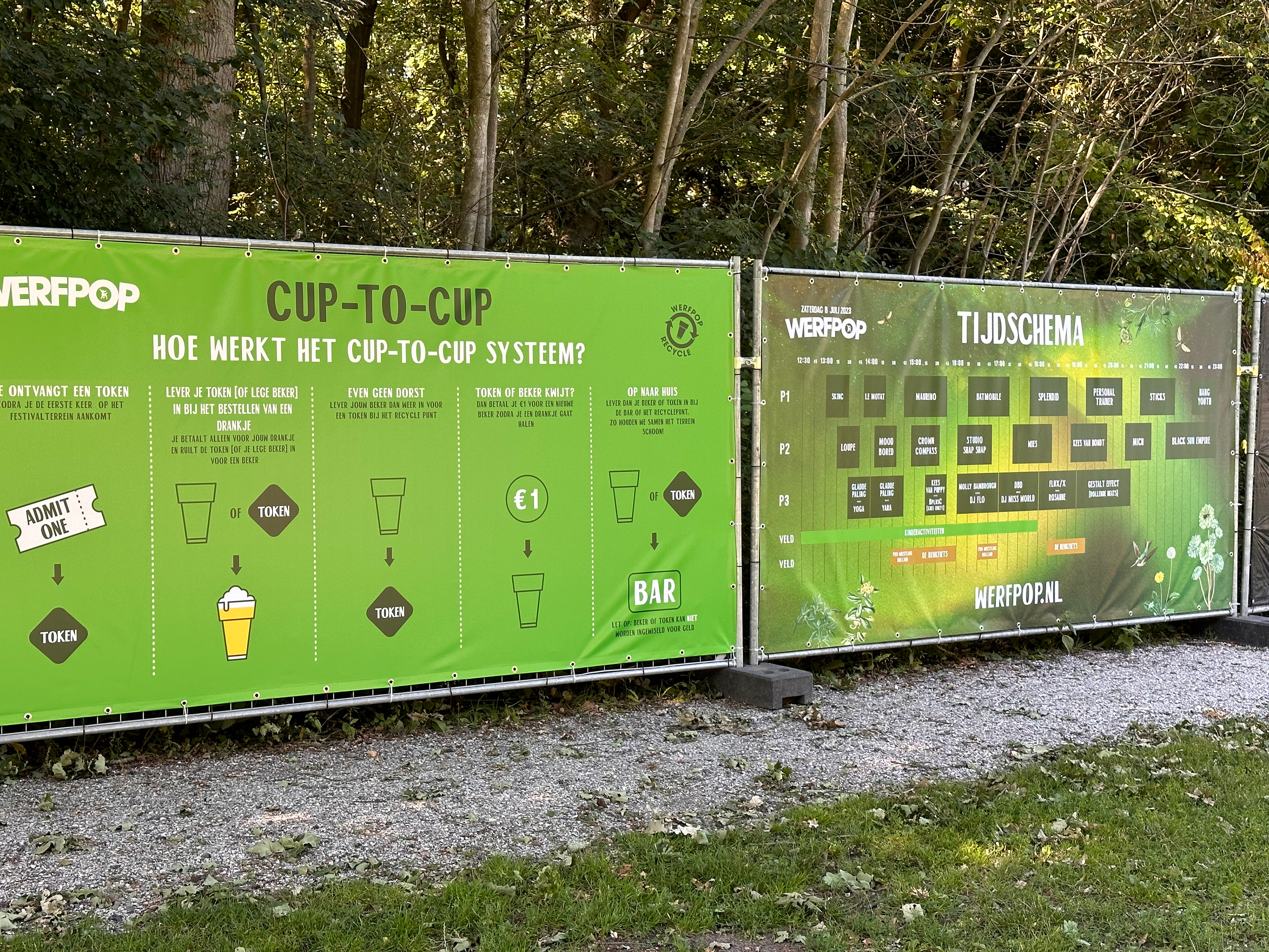 Werfpop 2023 Banners