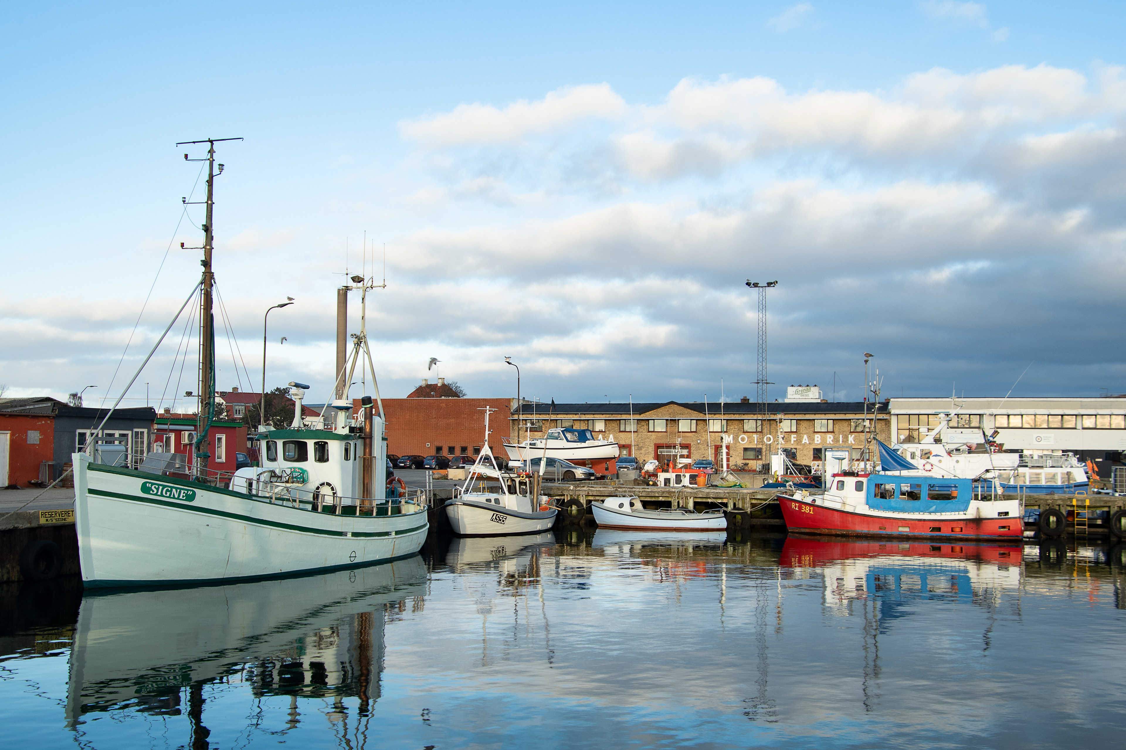 Grenå harbour