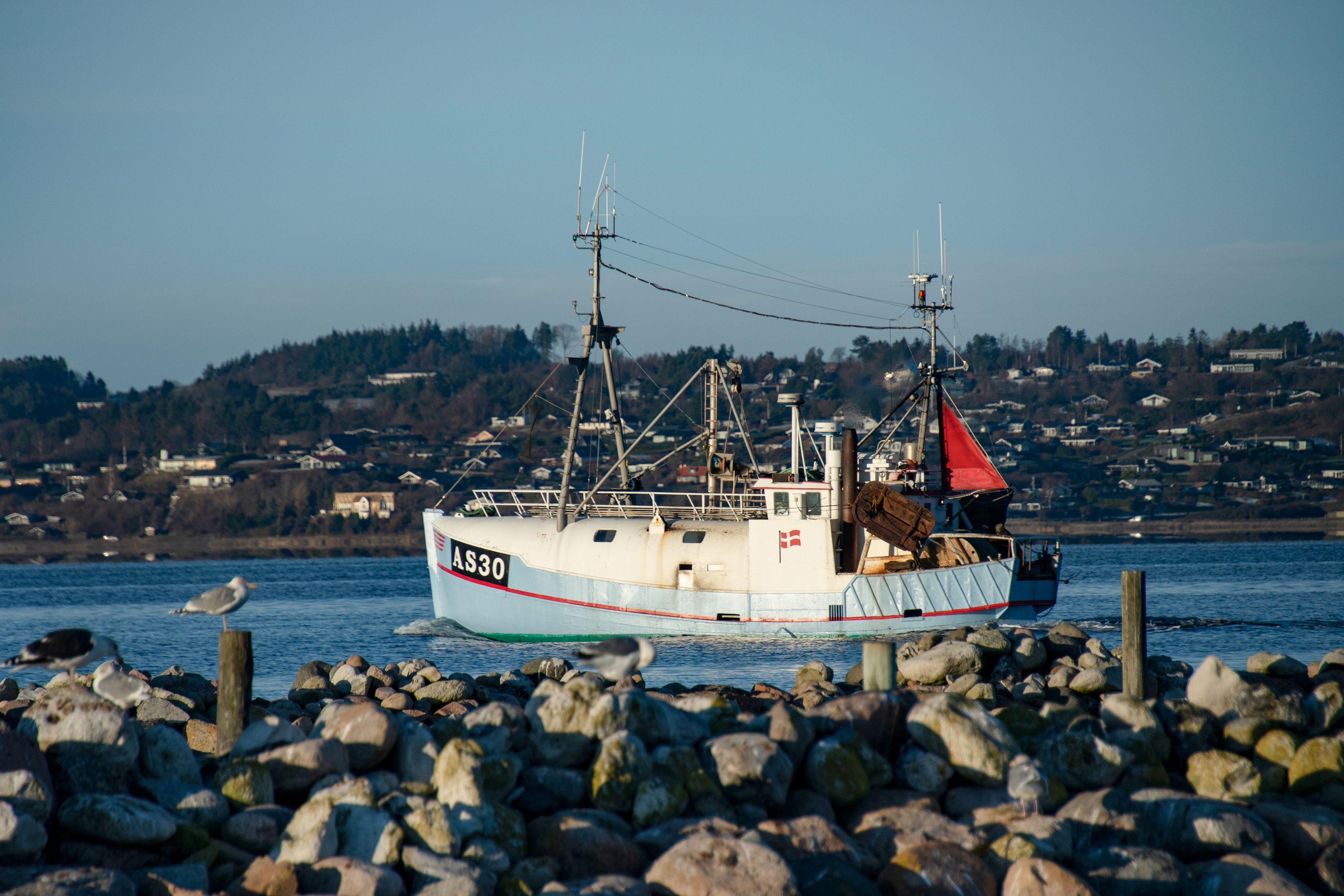 Ebeltoft harbour
