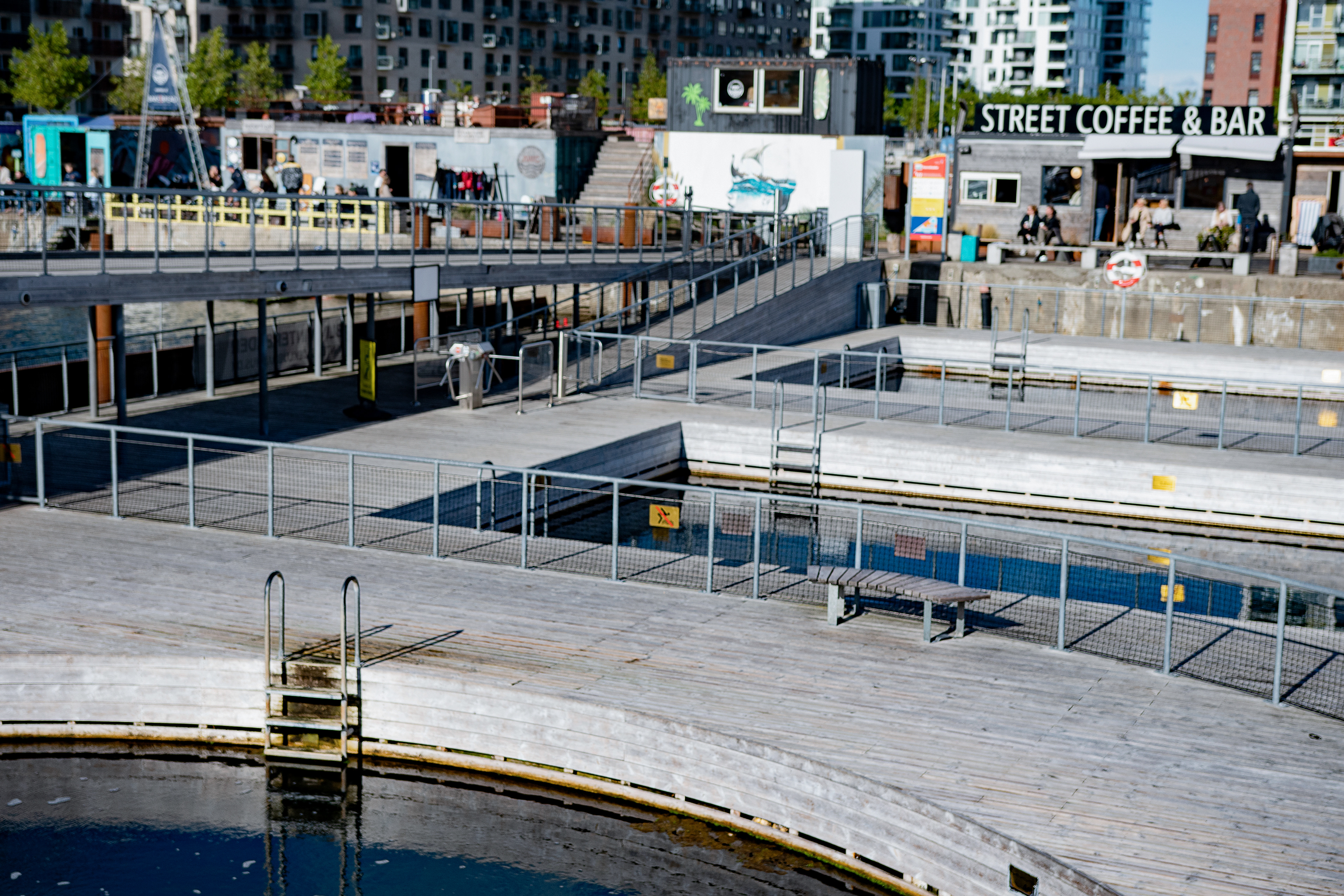 Aarhus swimming pool in the harbour