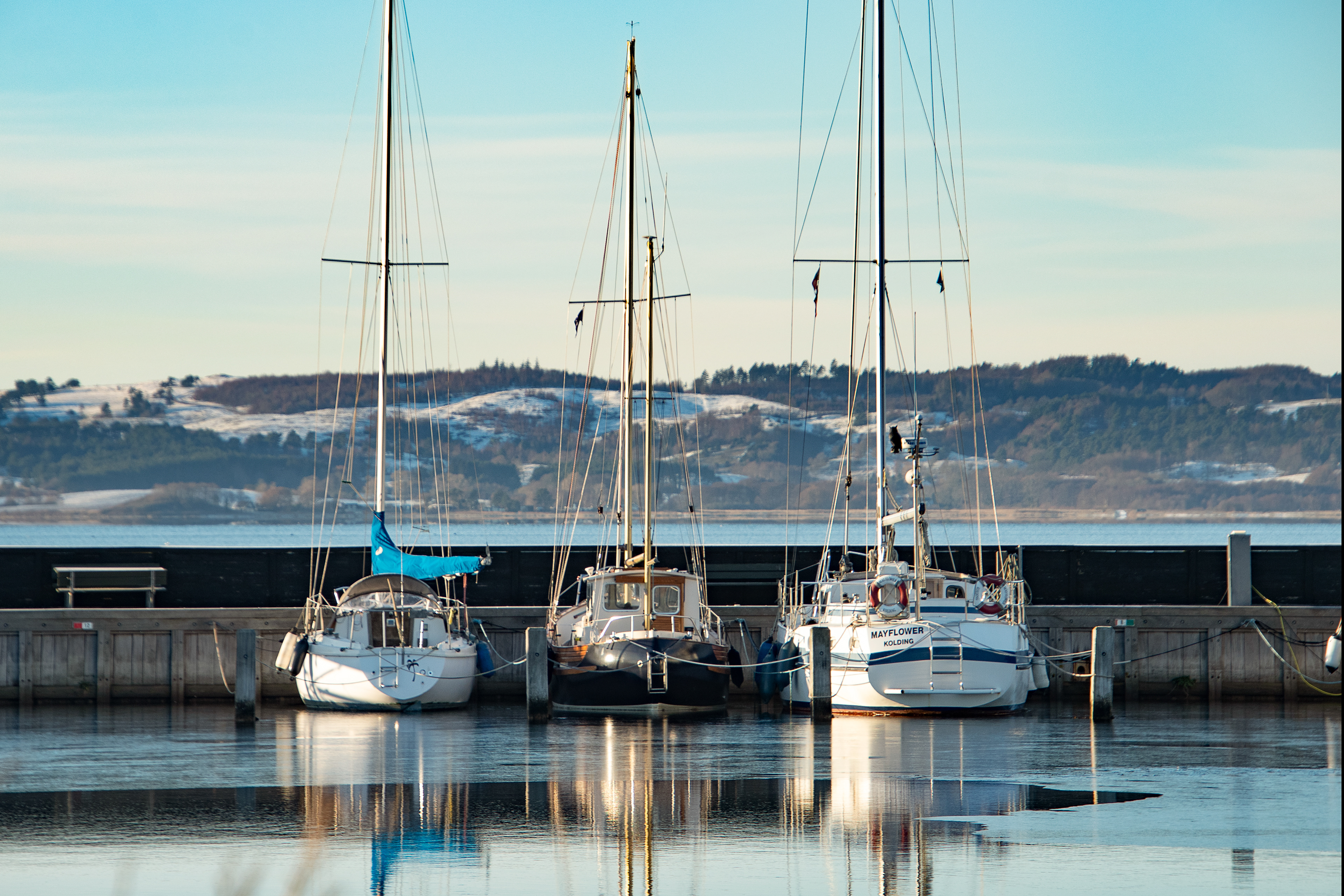 Ebeltoft harbour