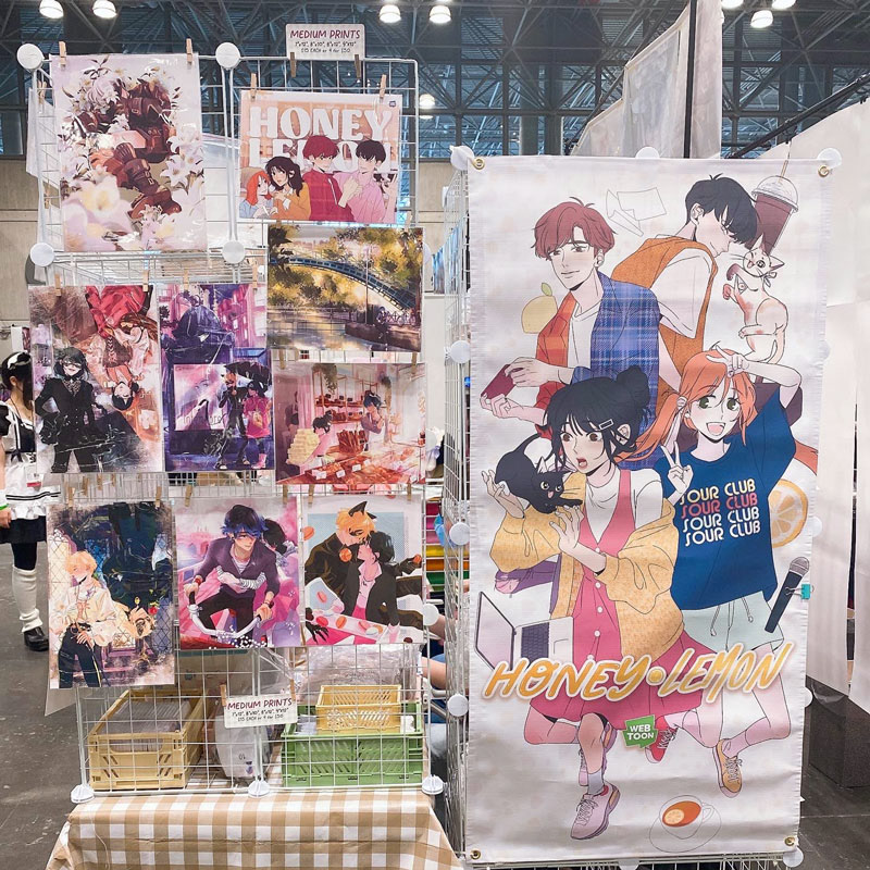 AnimeNYC 2022 - corner table