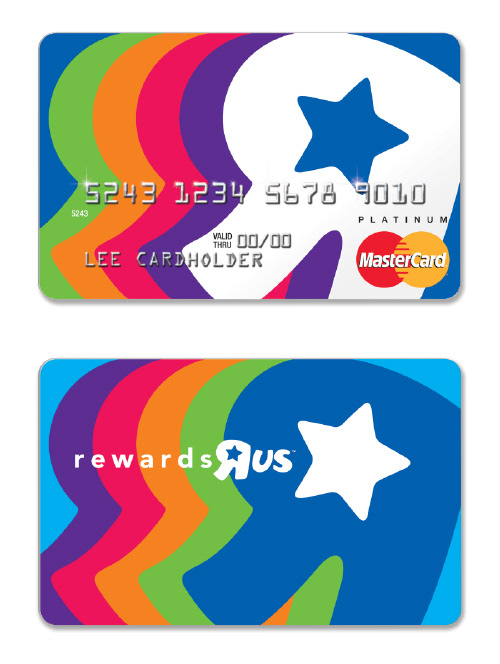 Branding Toys R Us Credit Rewards Card