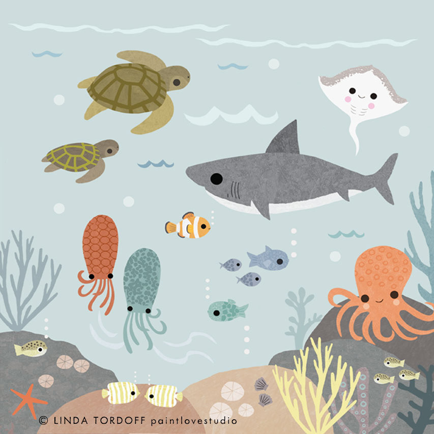 Ocean - Author Rebecca Weerasekera Illustrator Linda Tordoff - I am a Bookworm