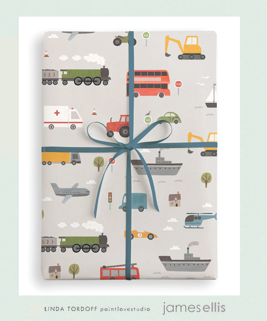 Transport gift wrap - James Ellis