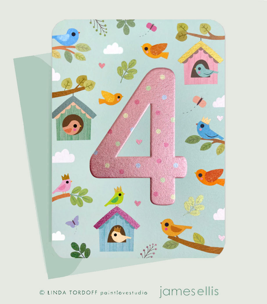Age card for 'Sprouts' range James Ellis