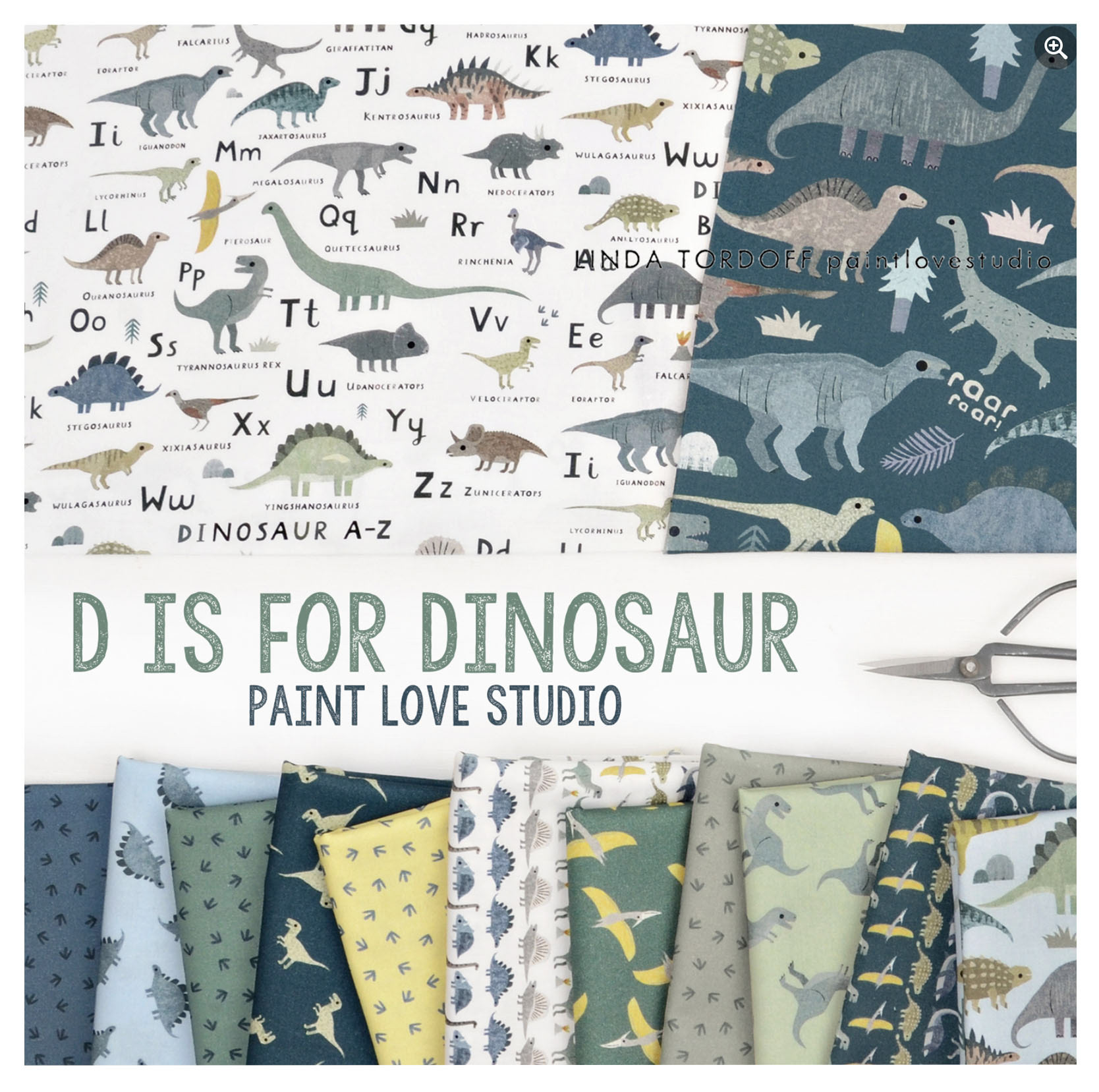D is for Dinosaur collection - Dear Stella