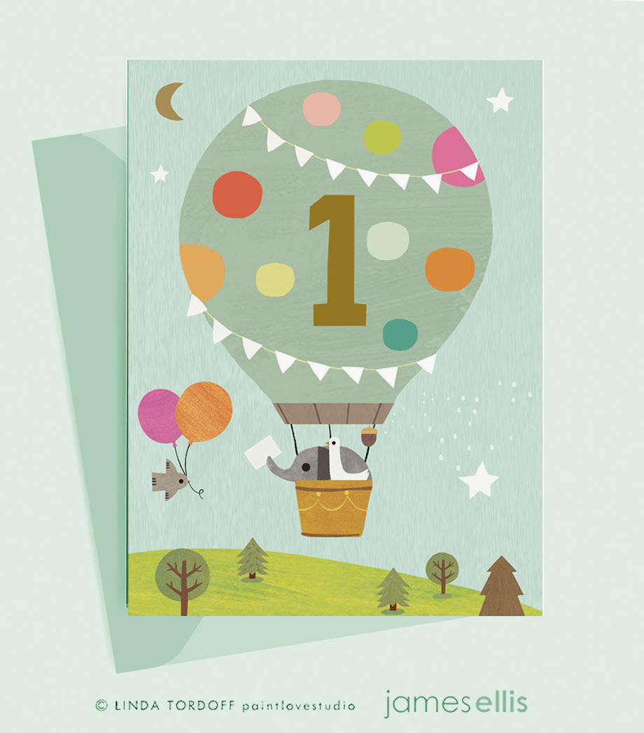 Age card for James Ellis 'Acorn' range